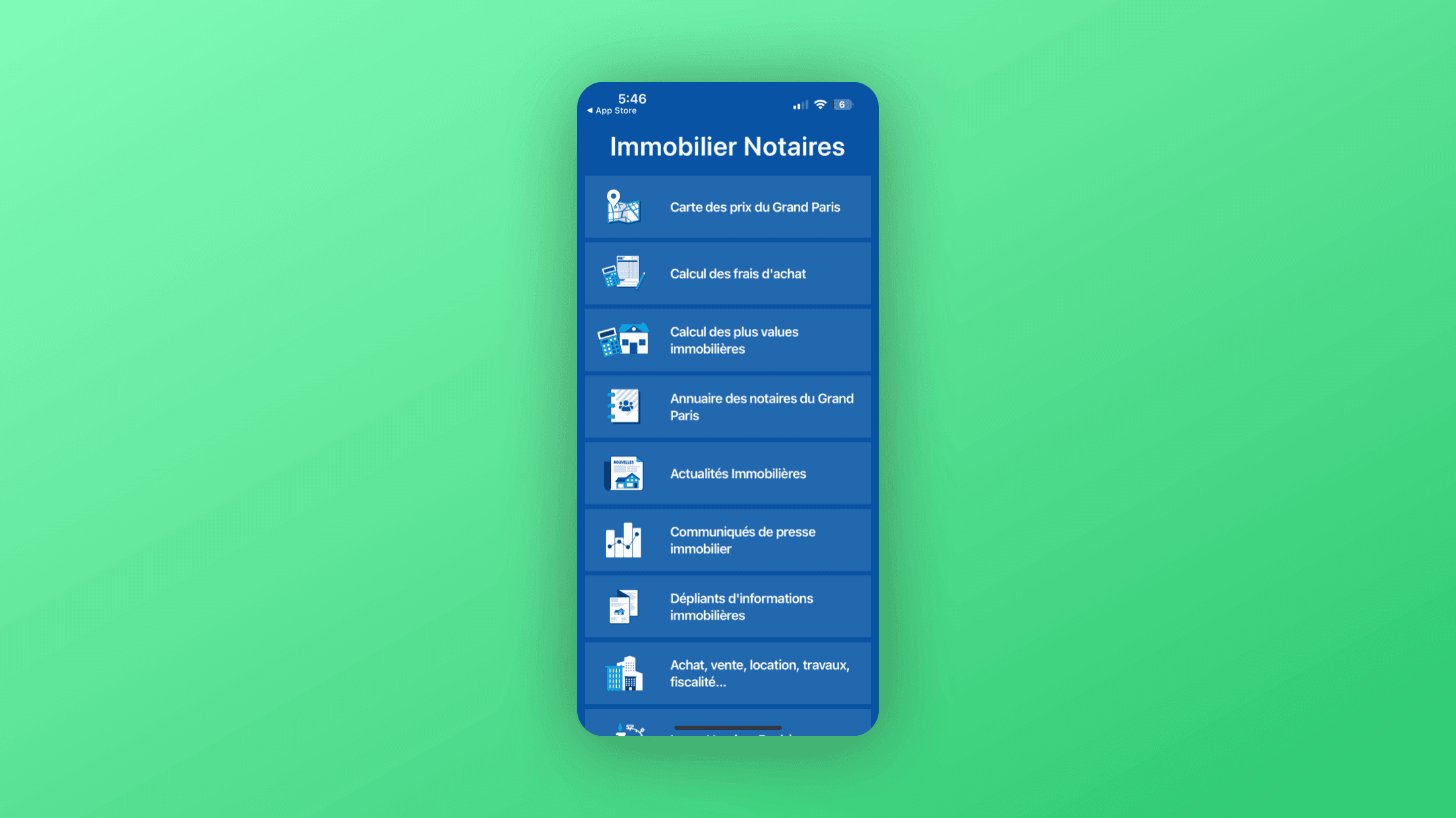 Notaires Immo Paris - screenshot 1